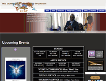 Tablet Screenshot of divineprovision.net